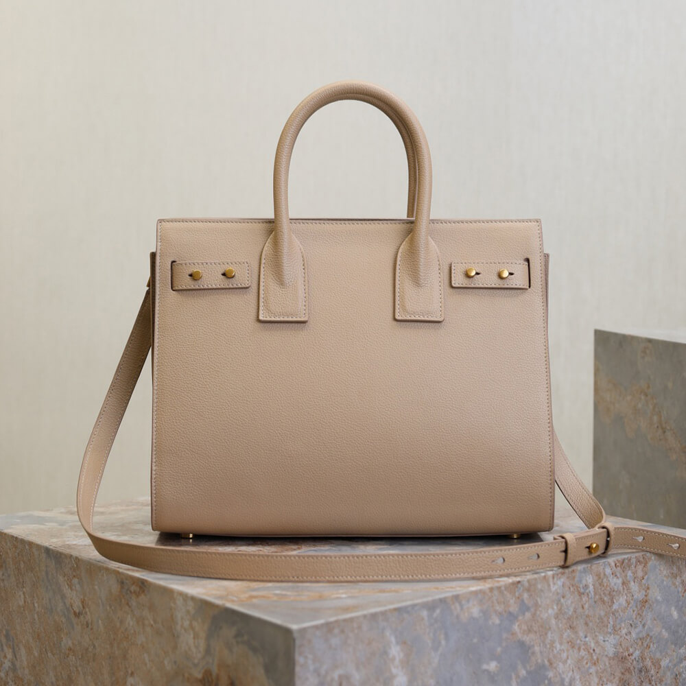 YSL SAC DE JOUR IN SUPPLE GRAINED LEATHER   SMALL(HIGH-END GRADE)