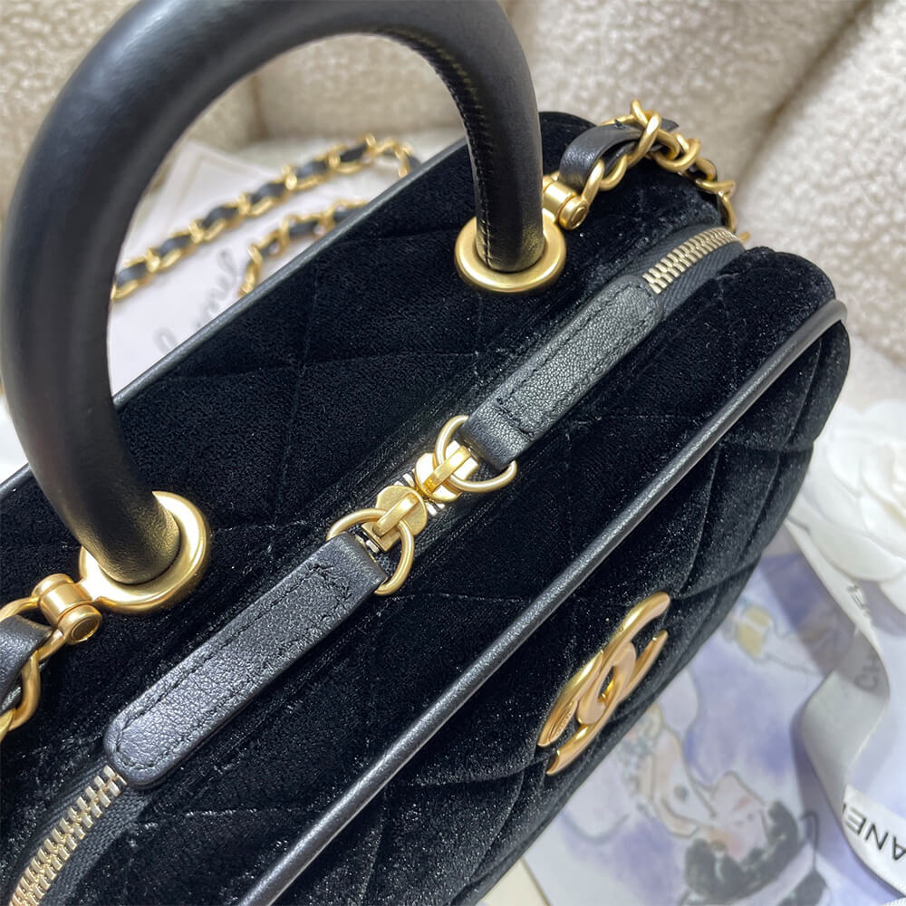 CHANEL Mini Bowling Bag(HIGH-END GRADE)