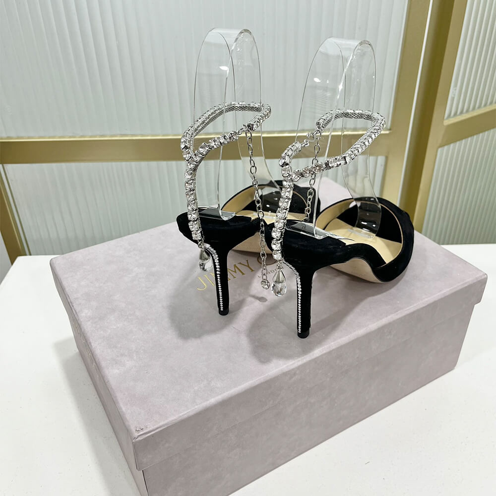 JIMMY CHOO Saeda Sandal 85