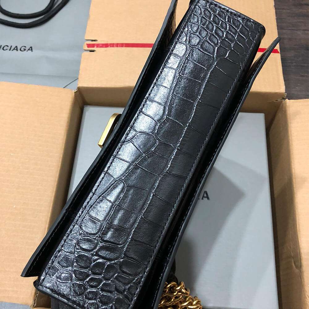 Balenciaga Women s Crush Chain Bag Small(HIGH-END GRADE)