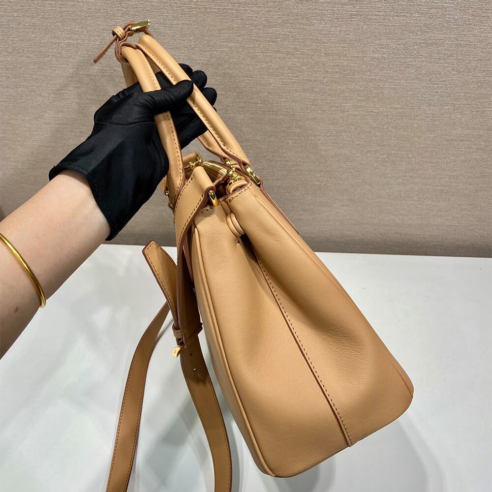 Large Prada New Galleria leather bag(HIGH-END GRADE)