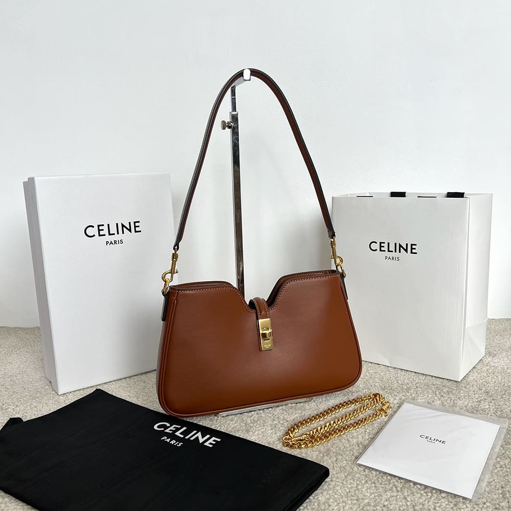 Celine SHOULDER CAMILLE 16 SOFT IN SMOOTH CALFSKIN(HIGH-END GRADE)