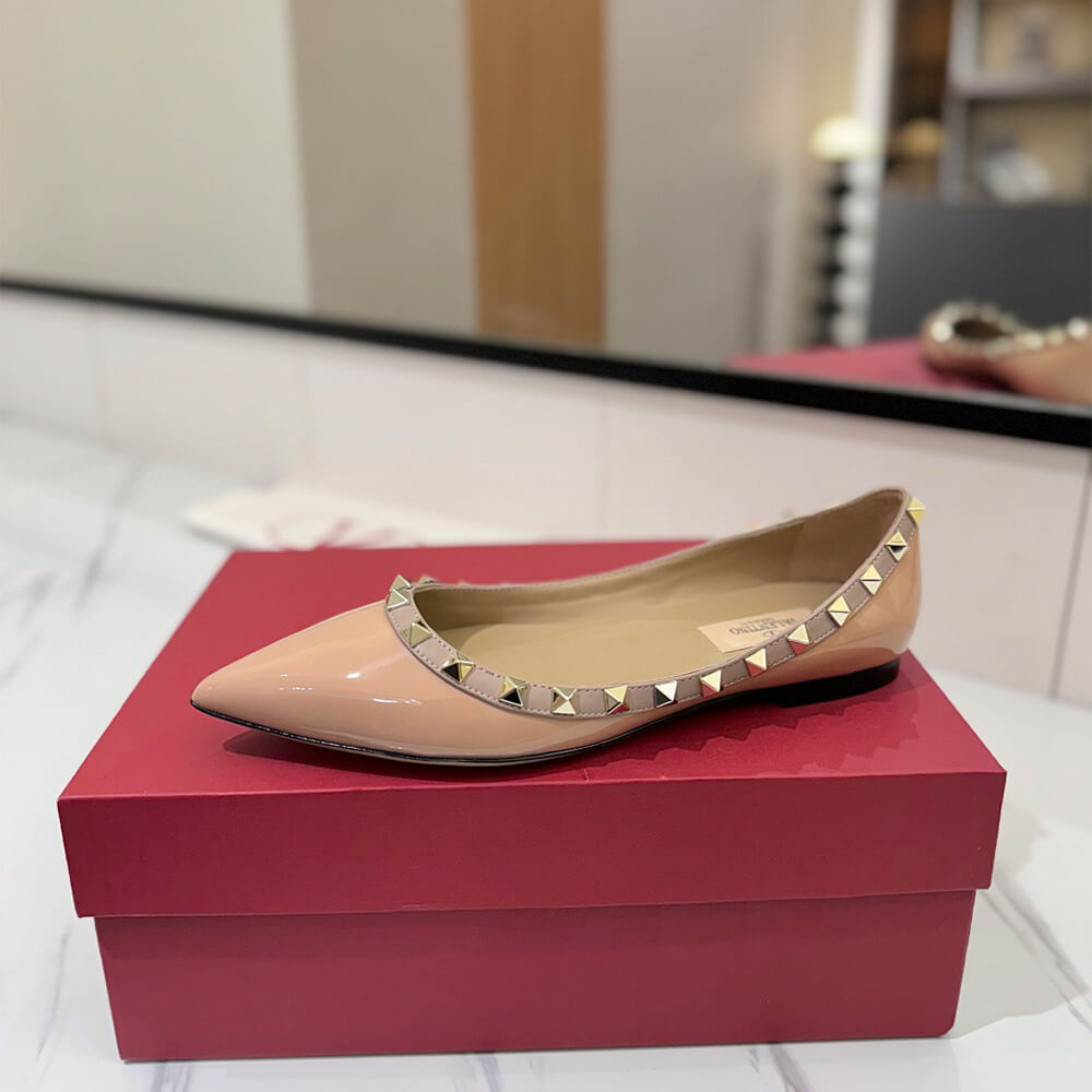 VALENTINO ROCKSTUD BALLET FLAT