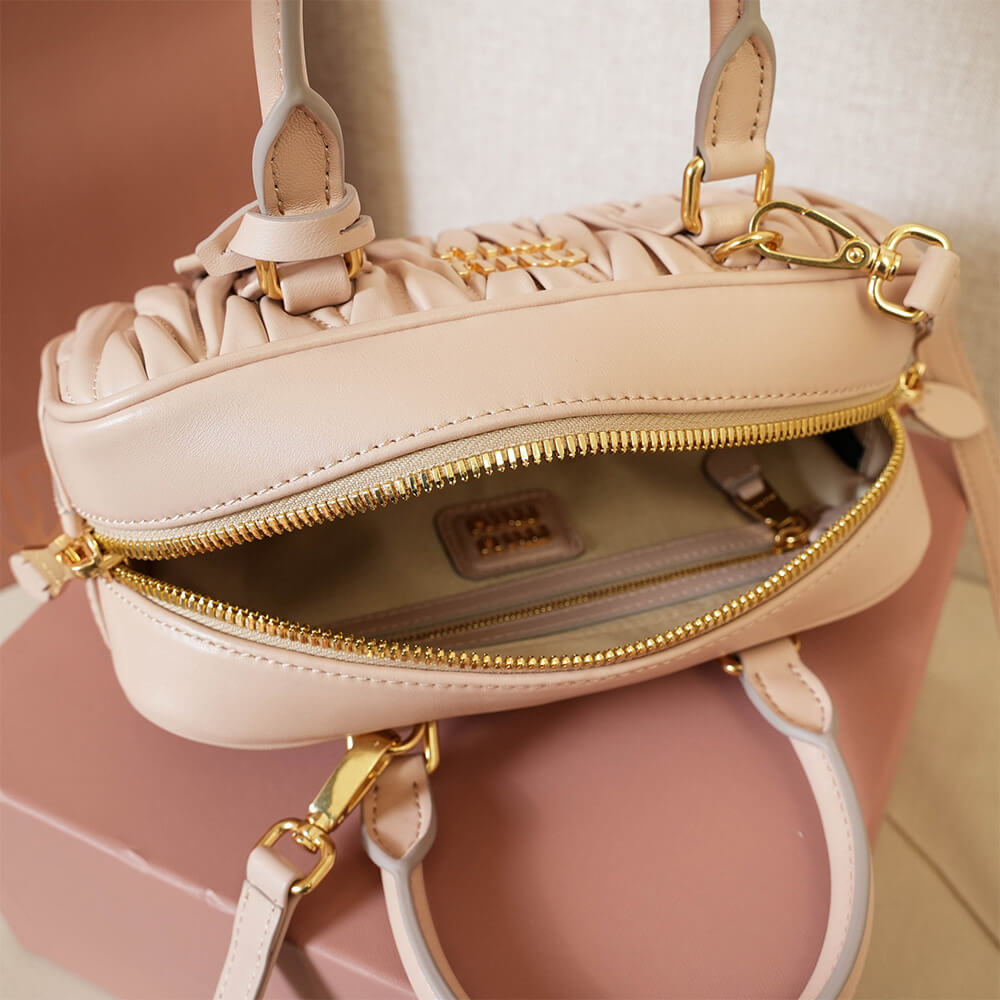 MIUMIU Medium Arcadie matelasse nappa Bag(HIGH-END GRADE)