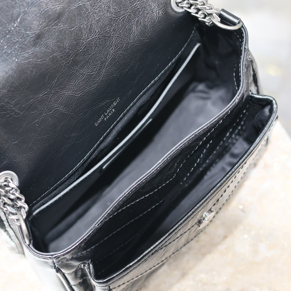 YSL NIKI baby in vintage leather(HIGH-END GRADE)