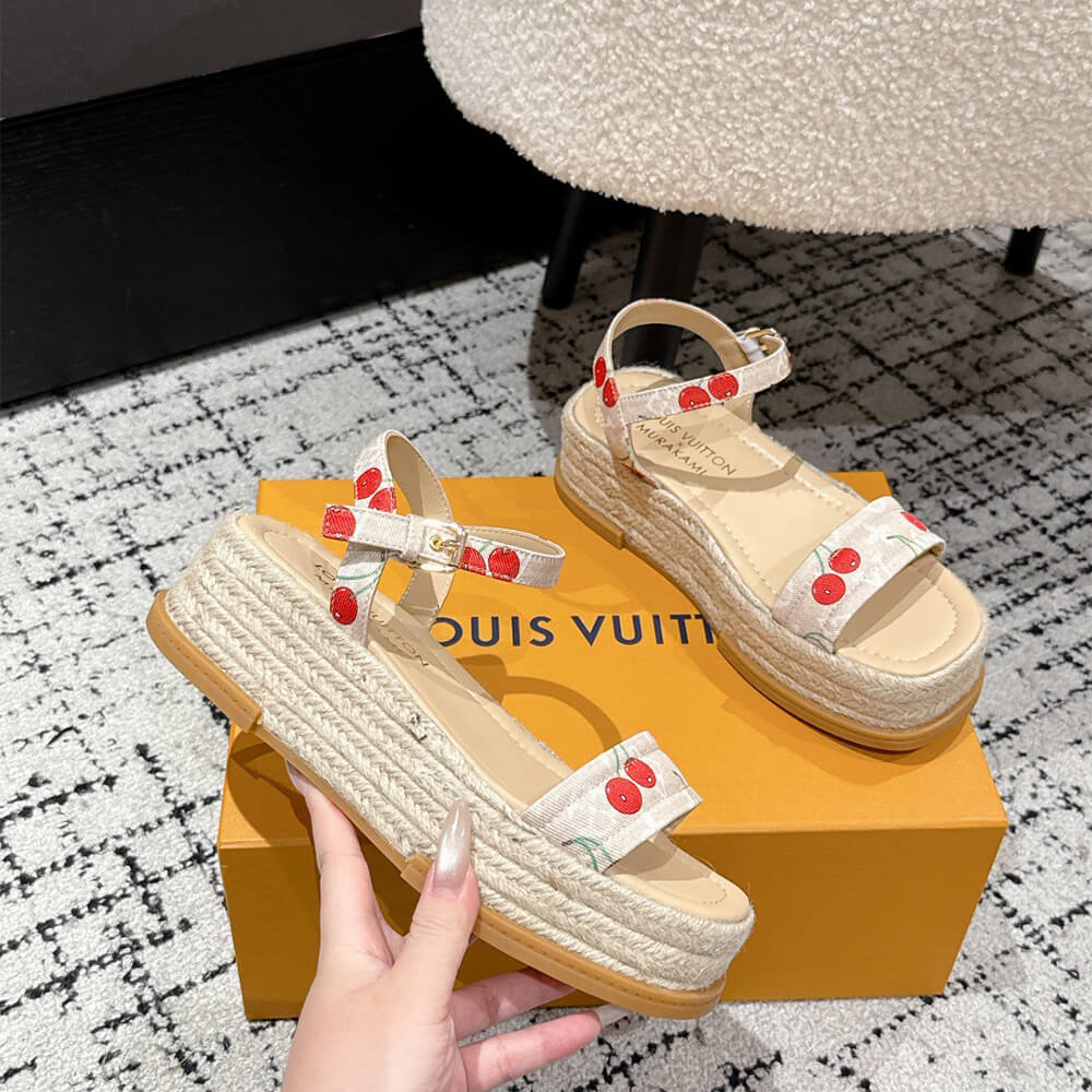 LV x TM Maya Platform Sandal