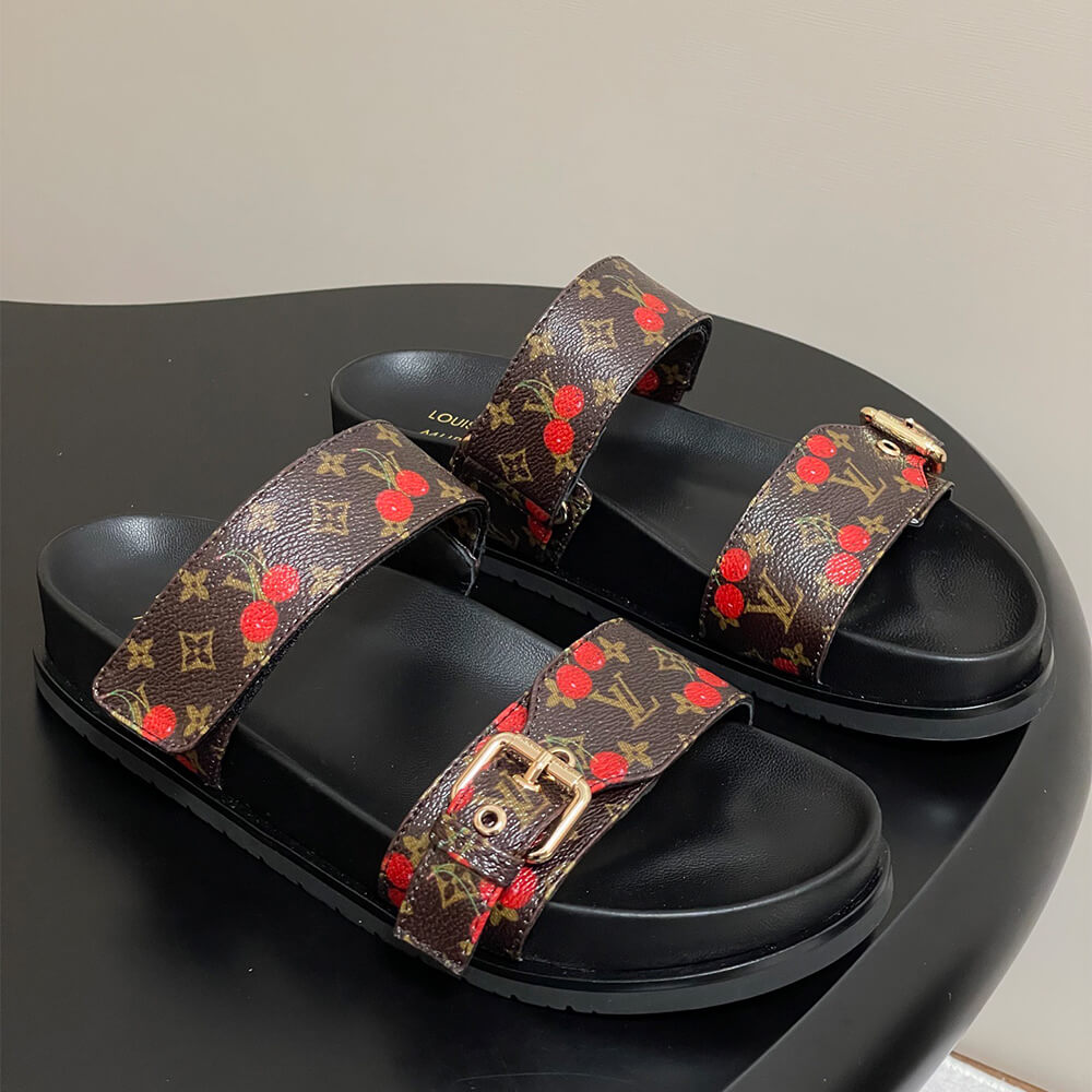 LV x TM Bom Dia Flat Comfort Mule