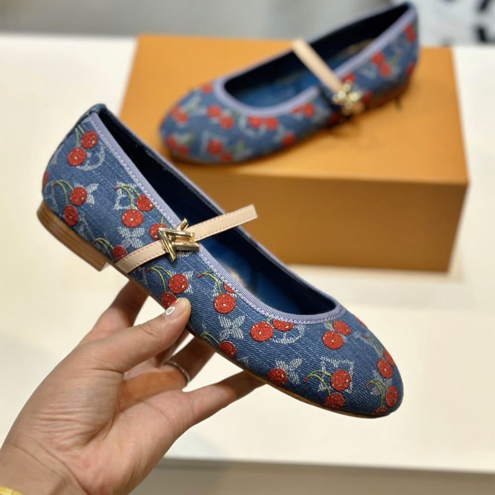 LV x TM Romy ballet flats