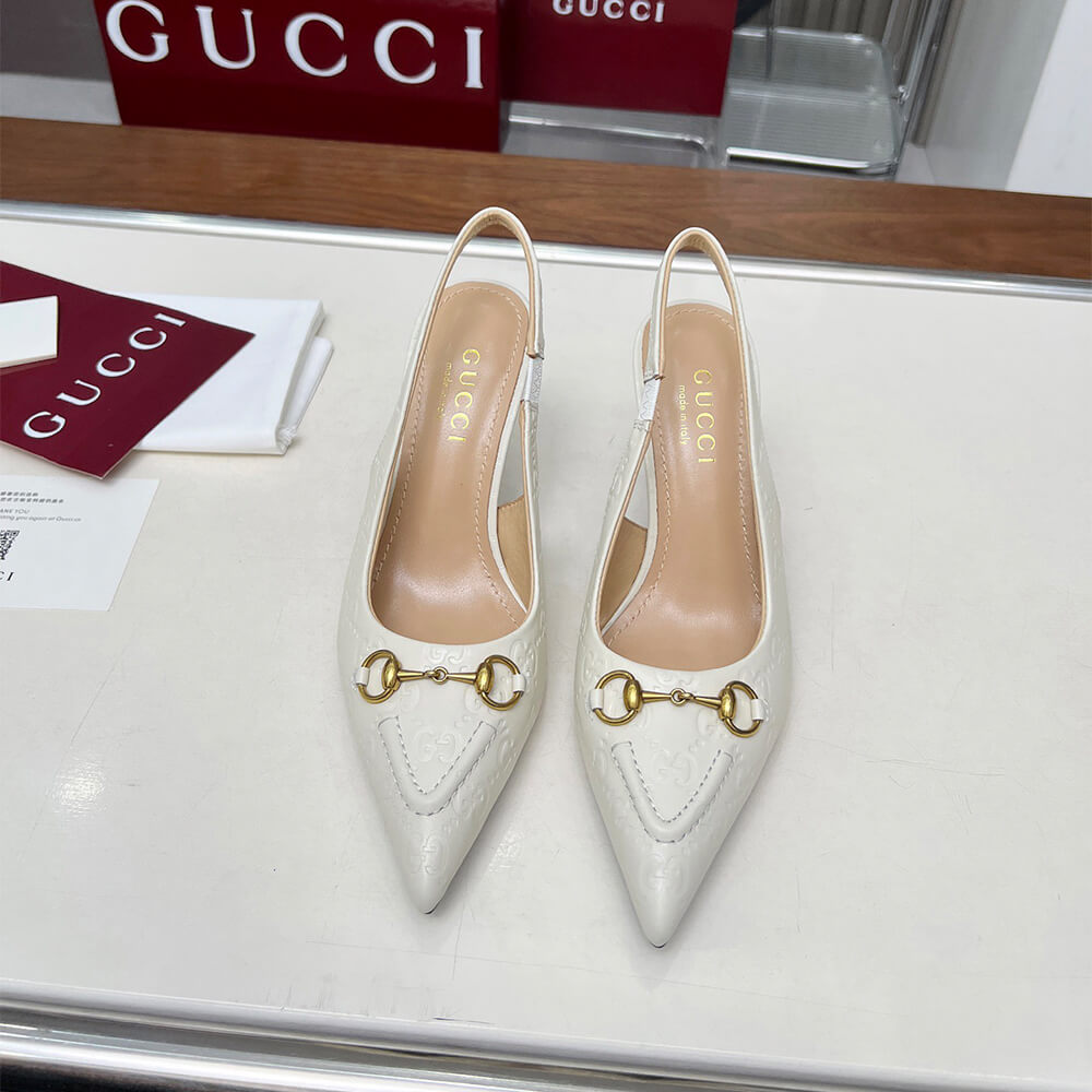 Gucci Women s slingback pump with Horsebit