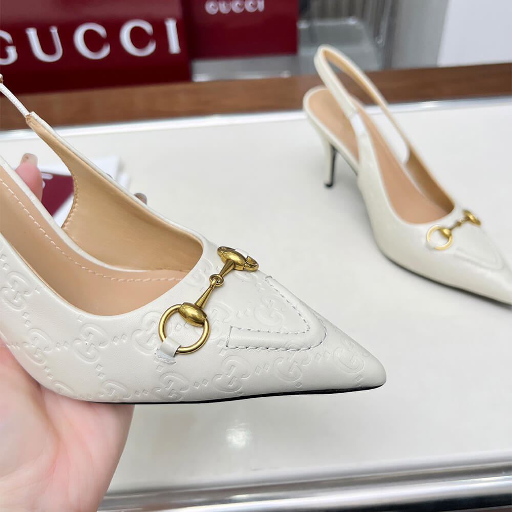 Gucci Women s slingback pump with Horsebit
