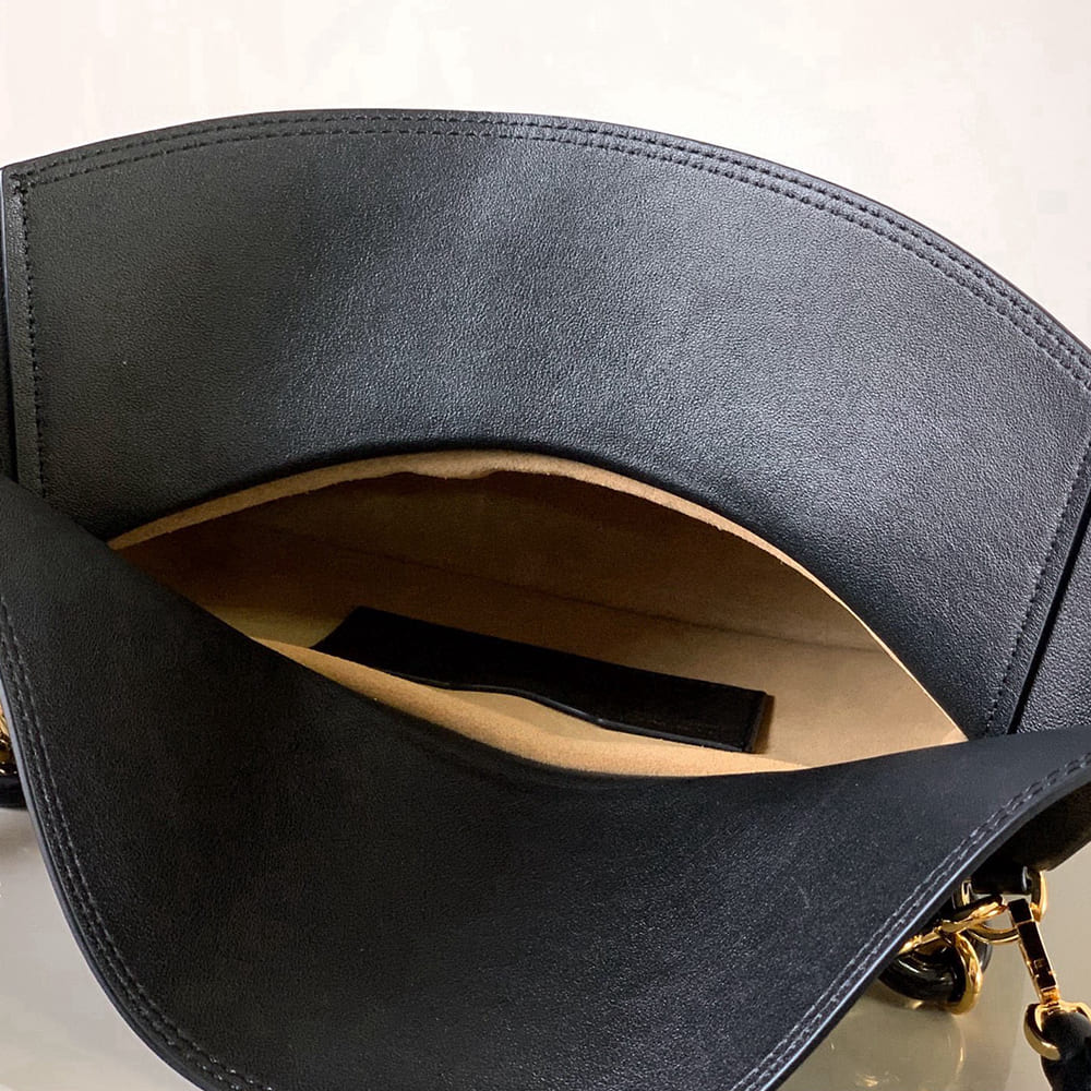 Loewe Medium Ola bag in smooth calfskin(HIGH-END GRADE)