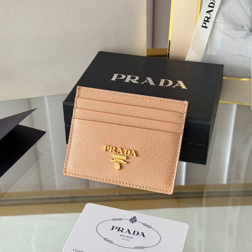Prada Saffiano Leather Card Holder