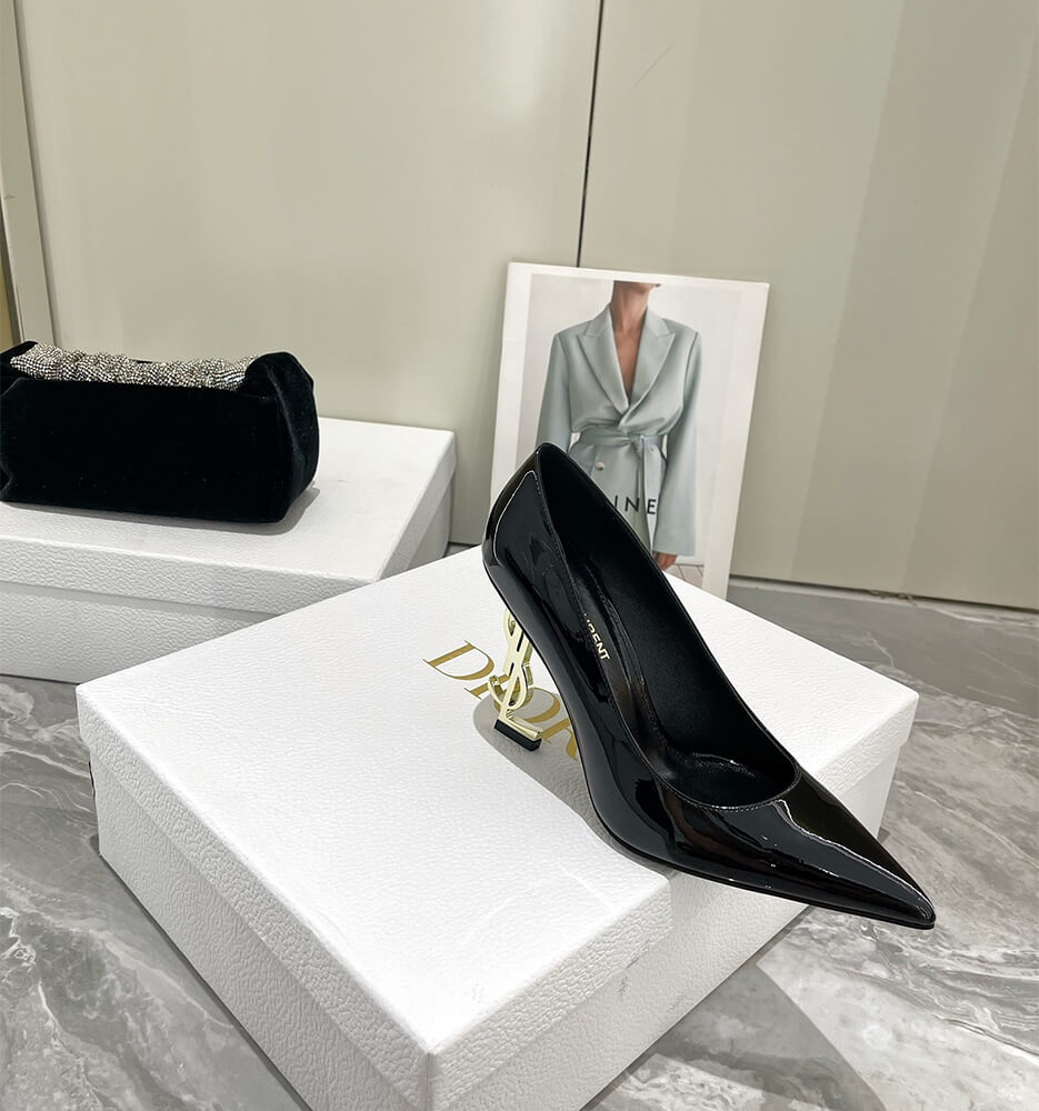 YSL Opyum Pumps in Patent Leather