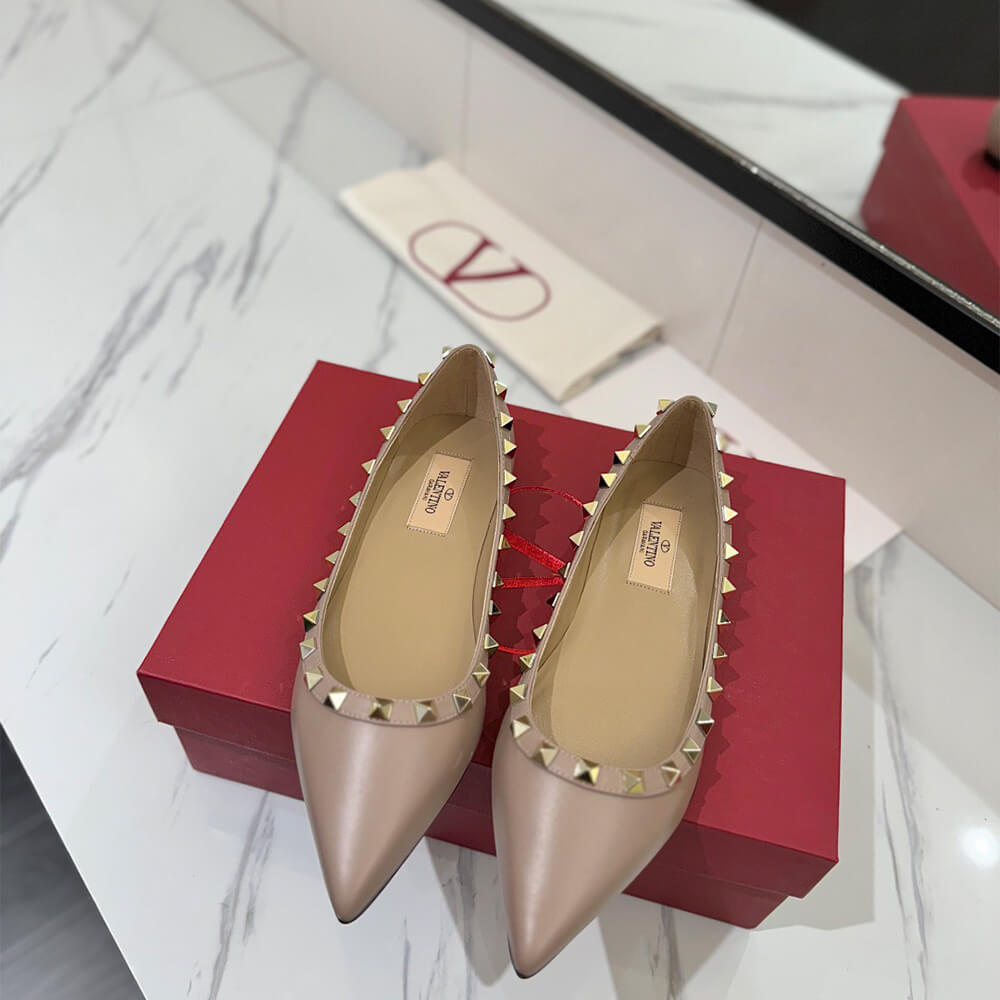VALENTINO ROCKSTUD BALLET FLAT