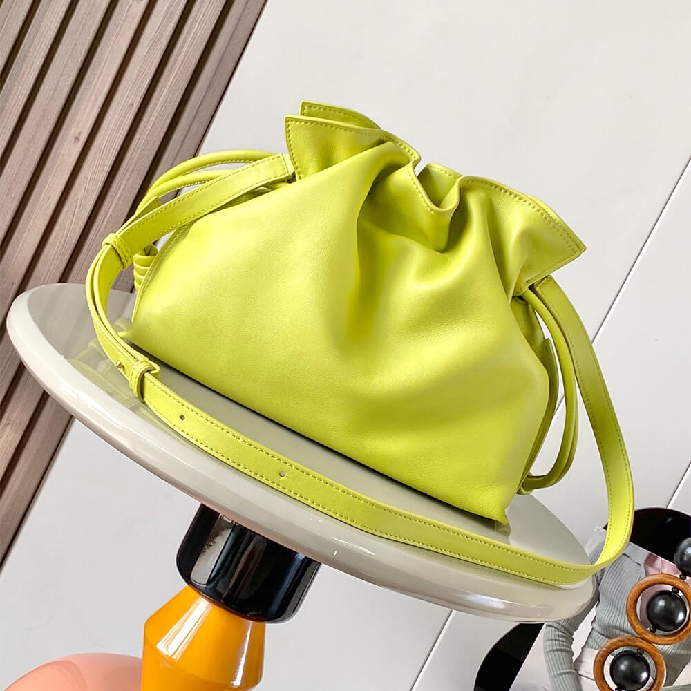 LOEWE Medium Flamenco clutch in nappa calfskin(HIGH-END GRADE)