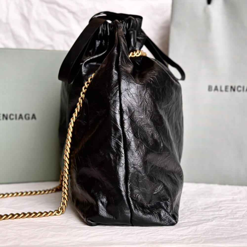 Balenciaga Women s Crush Tote Bag Medium(HIGH-END GRADE)