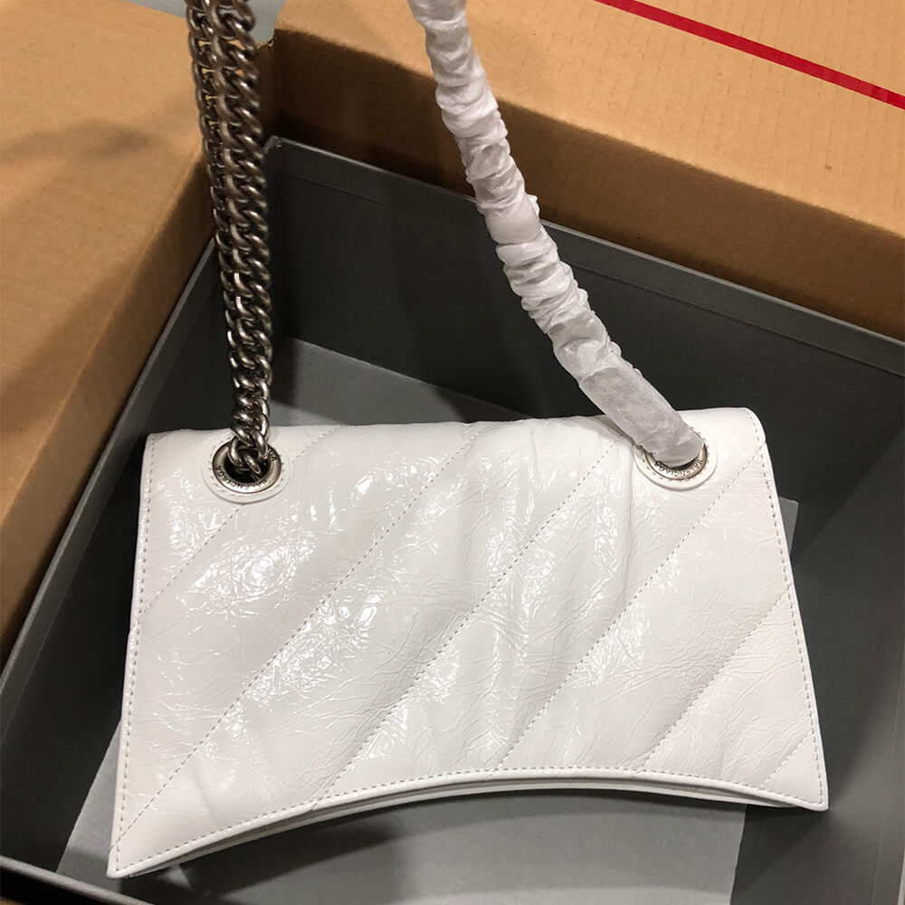 Balenciaga Women s Crush Chain Bag Small(HIGH-END GRADE)