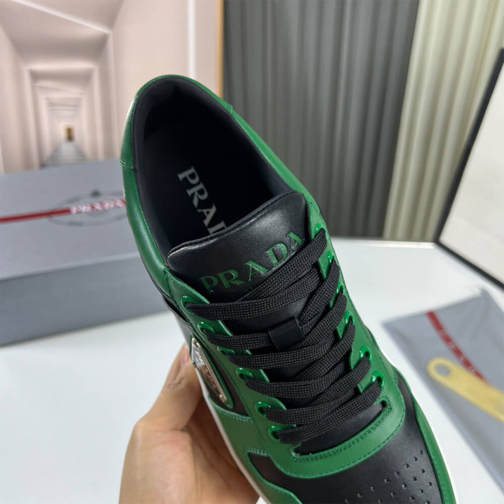Prada Downtown nappa leather sneakers
