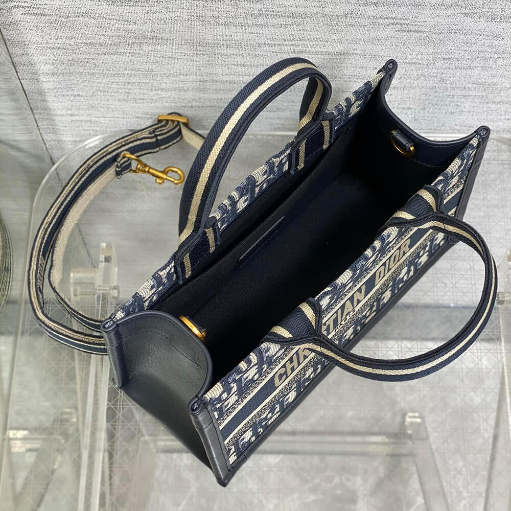 Dior East-West Dior Book Tote with strap