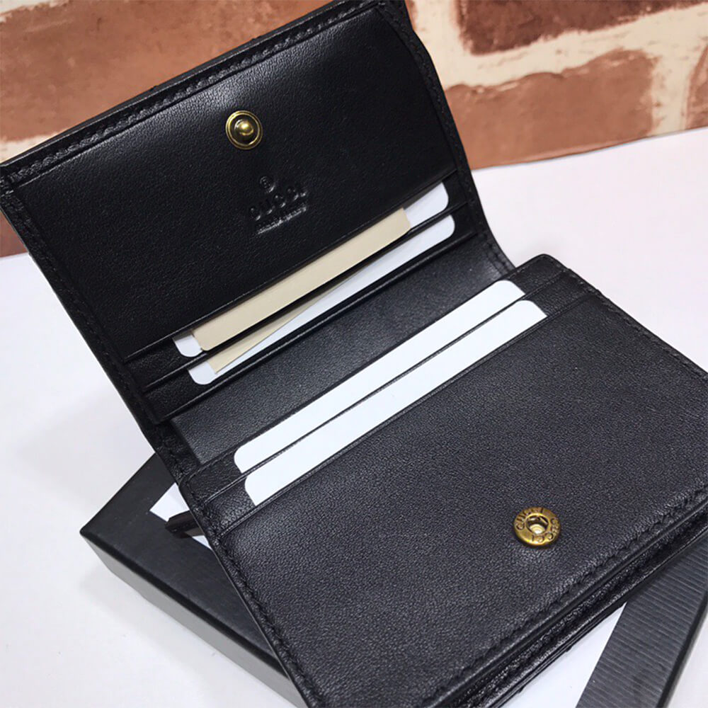 GG Marmont card case wallet