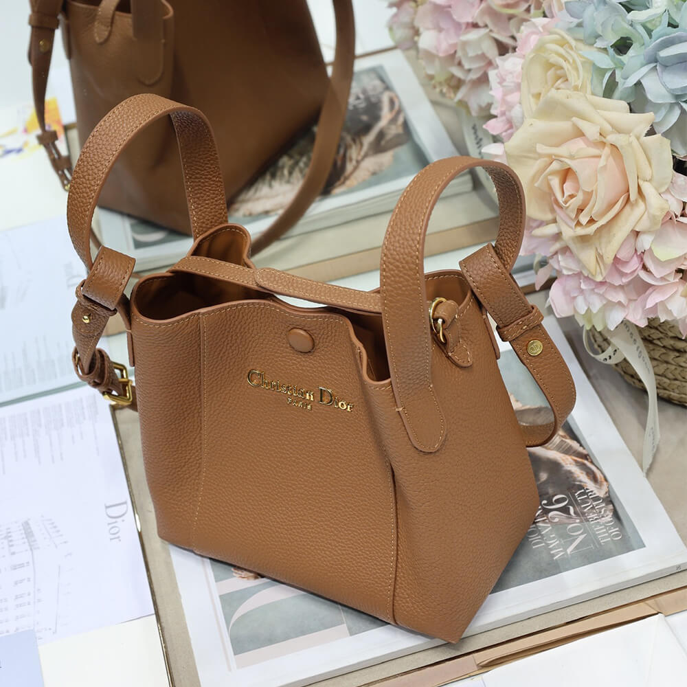 Dior Small Signature Bucket Bag