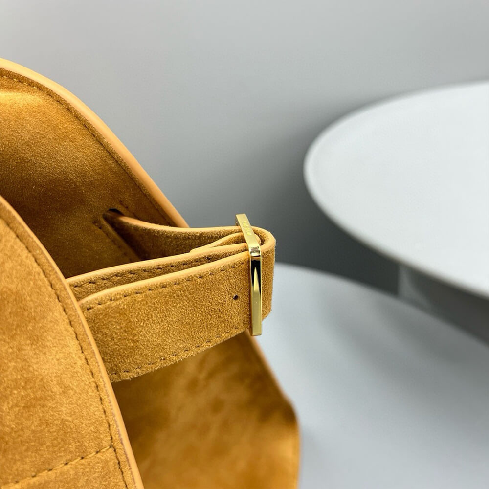 THE ROW  Soft Margaux 15 sued bag(High-end Grade)