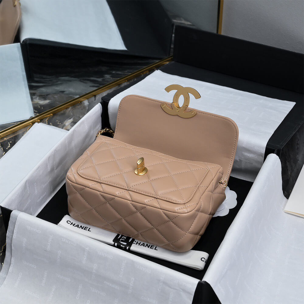 CHANEL Mini Flap Bag(high-end grade)