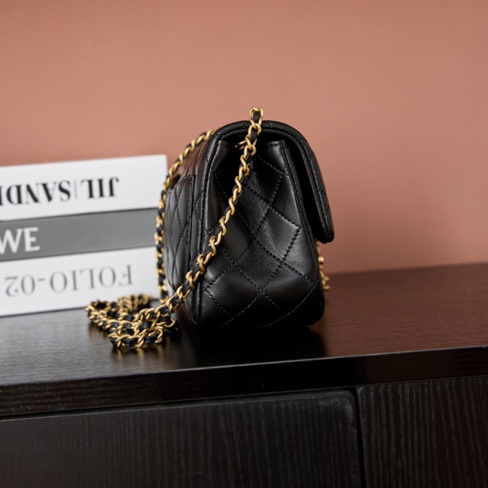 CHANEL Mini Flap Bag(HIGH-END GRADE)