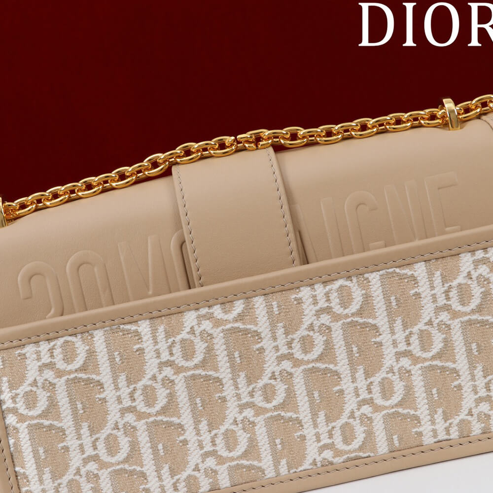 Dior 30 Montaigne East-West Bag with Chain(HIGH-END GRADE)