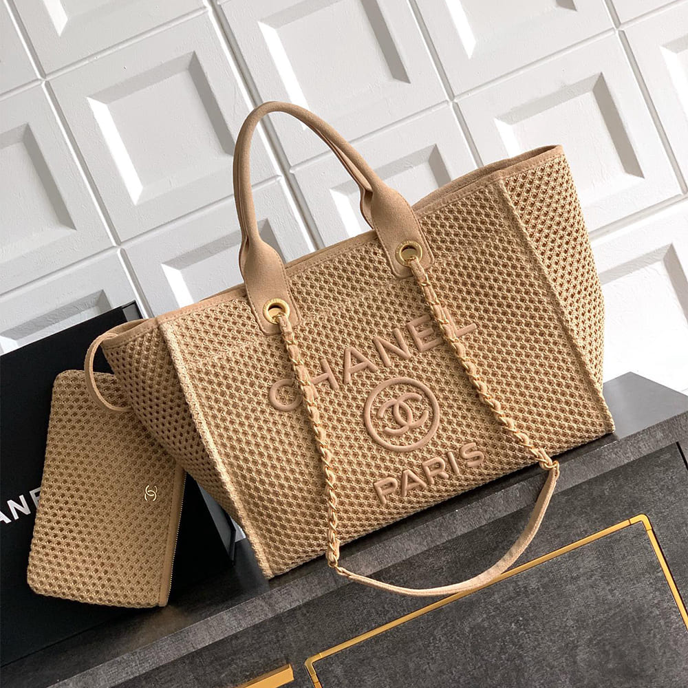 CHANEL Deauville Large Tote(HIGH-END GRADE)