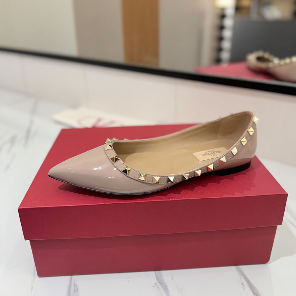 VALENTINO ROCKSTUD BALLET FLAT