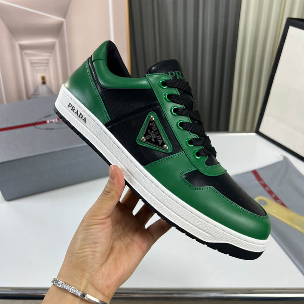 Prada Downtown nappa leather sneakers