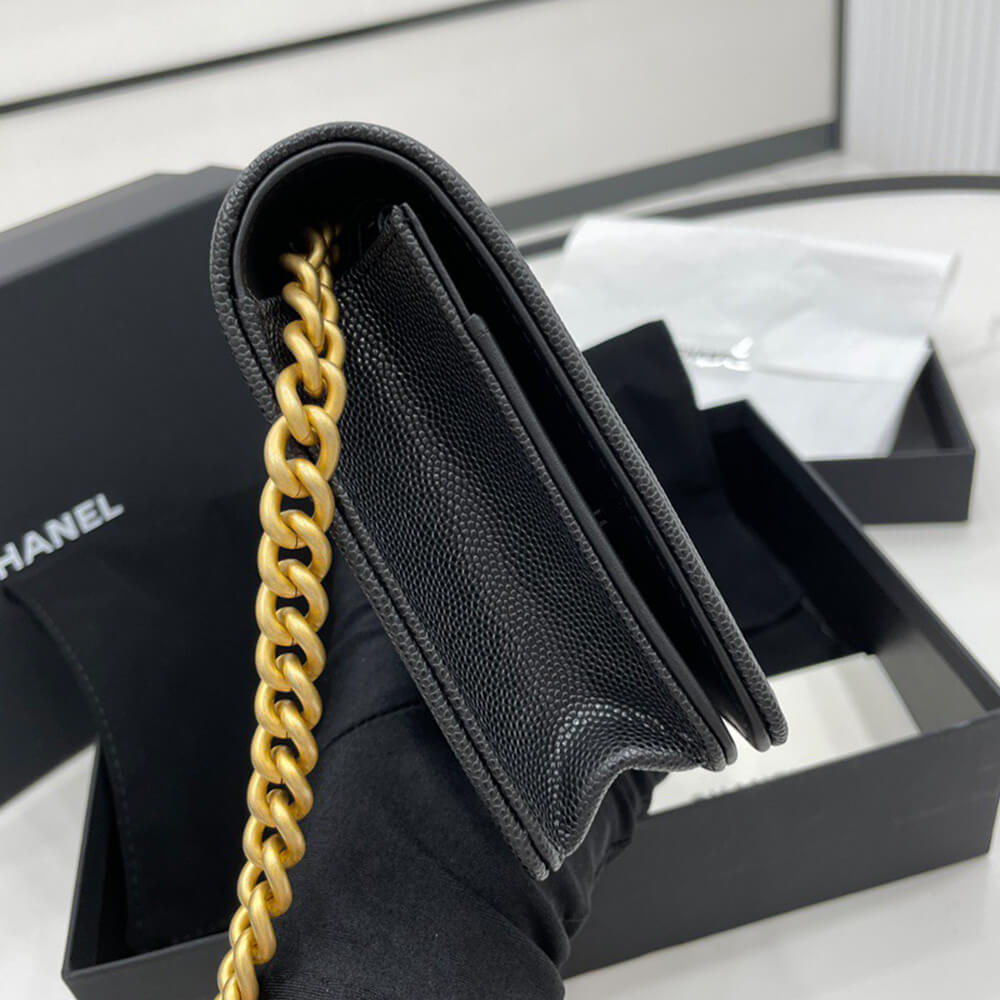 Chanel BOY CHANEL Wallet On Chain(high-end grade)