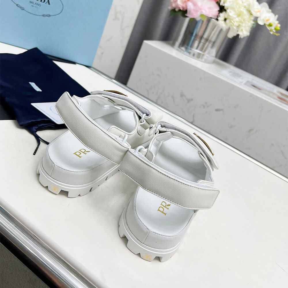 PRADA Nappa leather sandals