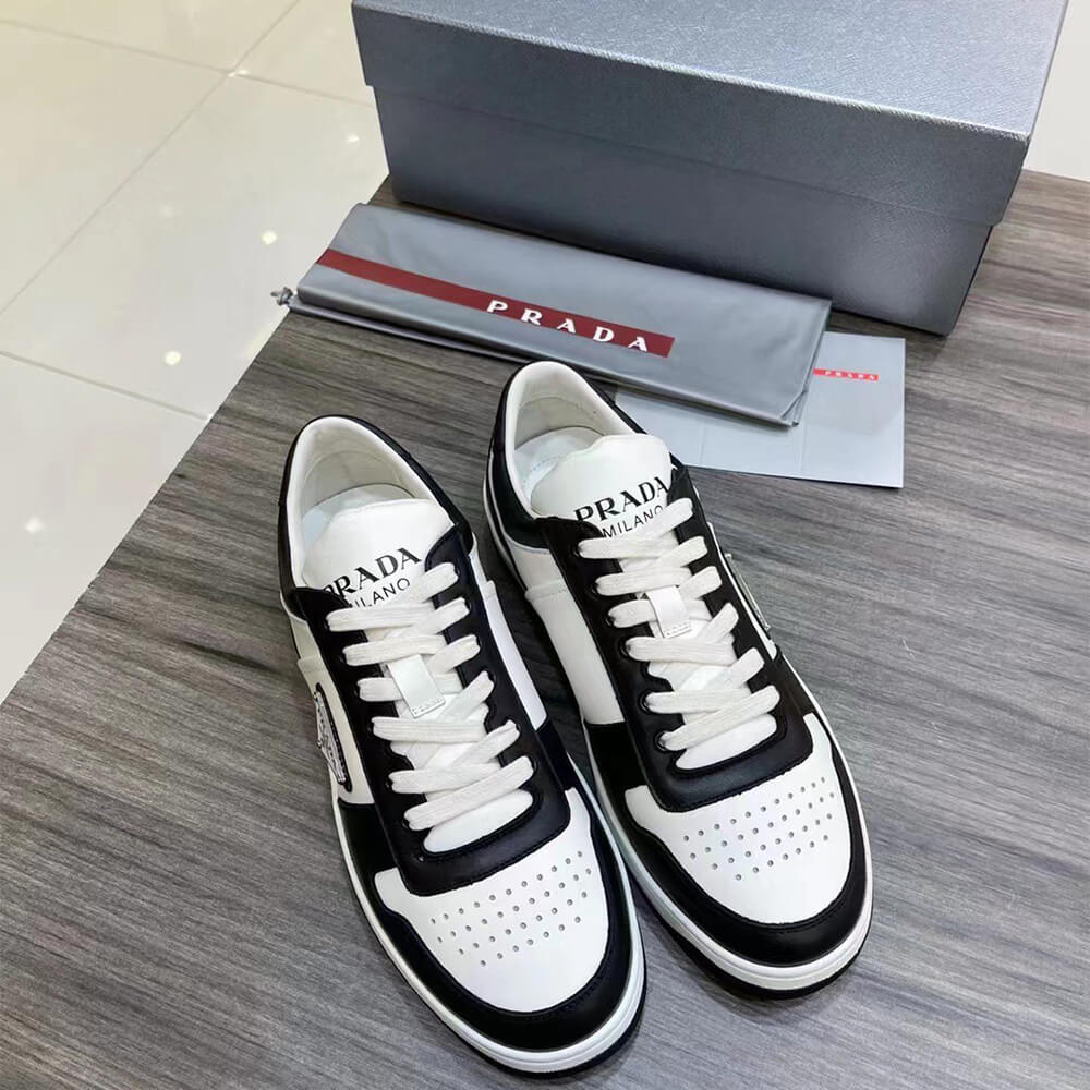 Prada Downtown nappa leather sneakers
